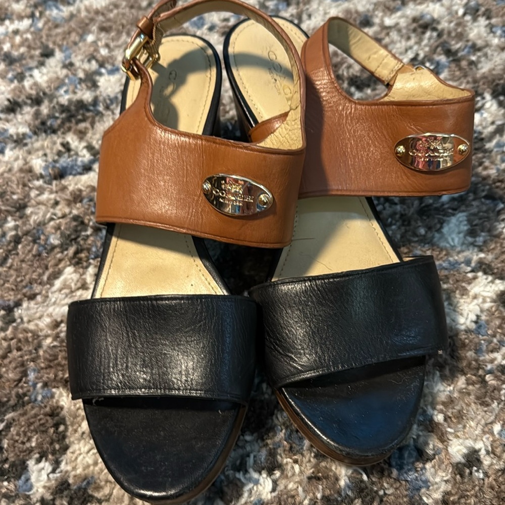 Coach 2 toned sandals